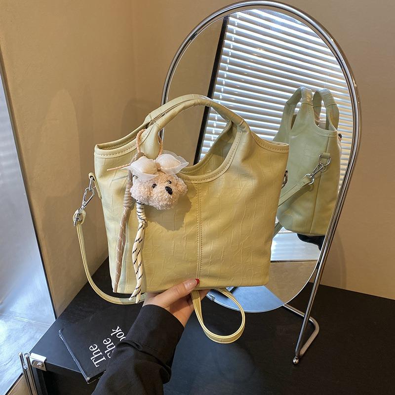 New Handbag Women's High-end Fashion Versatile Shoulder Bag Large-capacity Messenger Bucket Bag