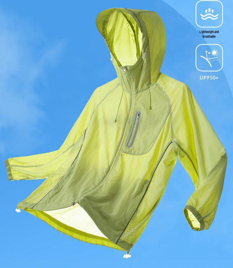 2026 Unisex Ice Silk Sun Protection Hoodie - Summer Casual Wear