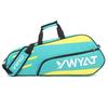 FMAFNLY Badminton Schläger Tennis Schulter Sport Schläger Hält 2 Wasserdicht Hellgrün Tasche, Tasche, Hülle, Aufbewahrung, Schläger, Leicht, Material,