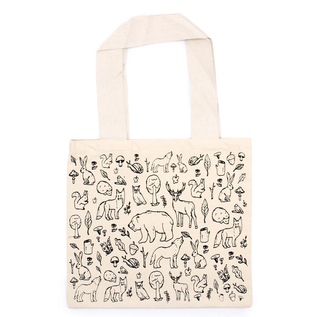 Shopping Bag 38x42cm Forest Life 10oz