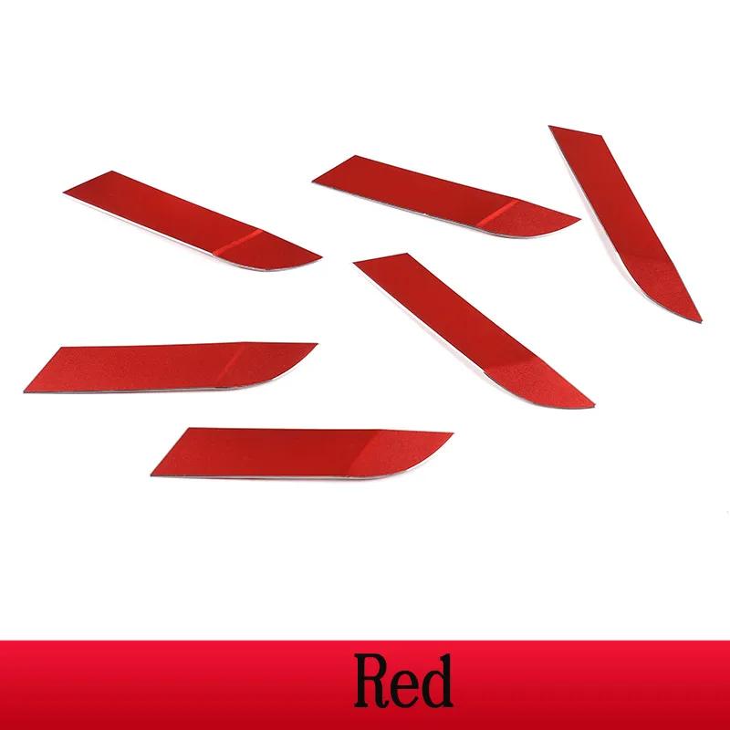 For Toyota GR Supra MK5 A90 - Aluminum Alloy Red Car Engine Hood Cover Trim Stickers Car Accessories красный