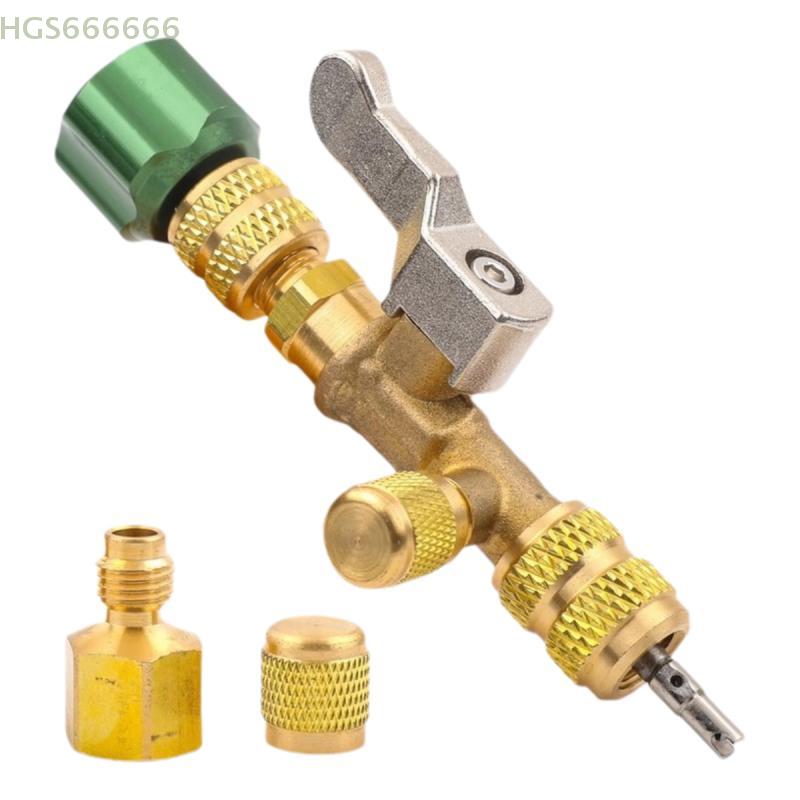 Air Conditioner Repair Tool Low Refrigerant Leakage Enhance AC Performance With HS1430 Valve Core Wrench