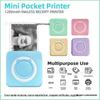 Portable Bluetooth Mini Thermal Label Printer for Students