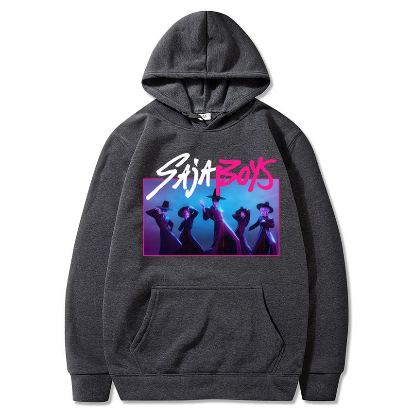 Trend Print Hooded Street Autumn Fashion Fleece Sweatshirt Hoodies Top for Men Women