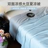 Ice Silk Simple Brocade Ammonia Cool Feeling Soybean Fiber Washable Machine Washable Vixia Cool Quilt [multiple Options]