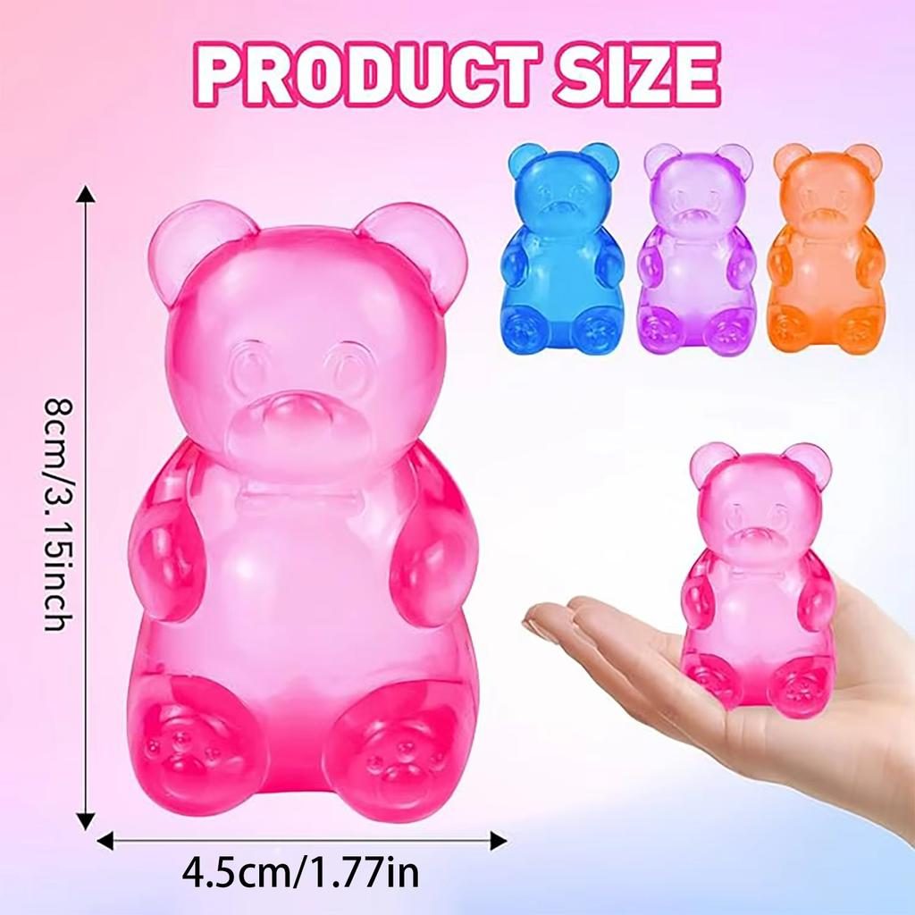 Little Bear Maltose Pinch Birthday Gift Creative Random Color Stress Relief Toy For Stress Release