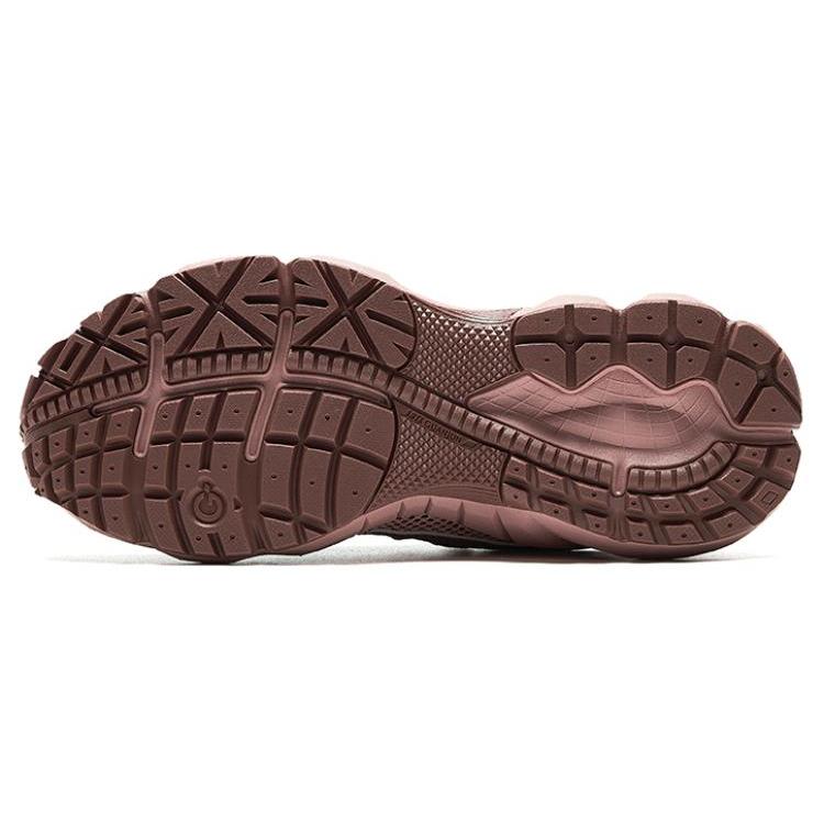 Anta Champion AG02 Cushioning, Wear Resistant Low top Casual Shoes Women's Red Brown 122418802A-4