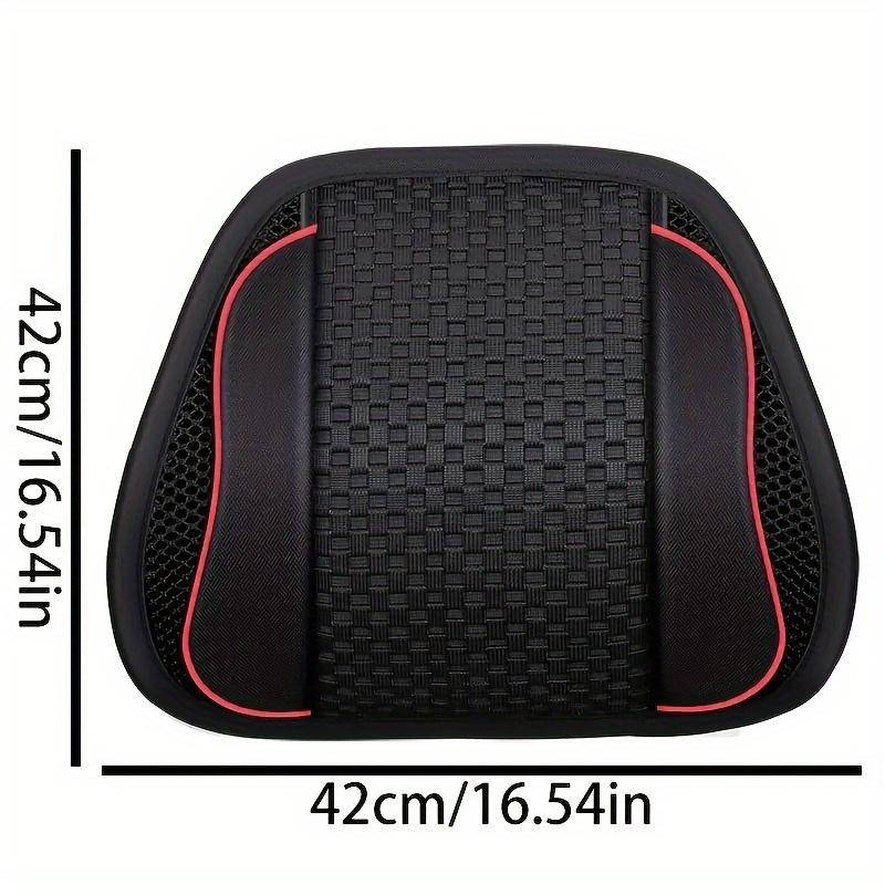 Breathable Lumbar Pillow - Mesh Back Cushion for Lumbar Support. Ideal for Car Seats & Office Chairs During for Long Drives Or Work Sessions