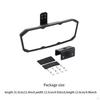 UTV Center Rear View Mirror Degree Adjustable Easy To Install Replacing Professional Interior