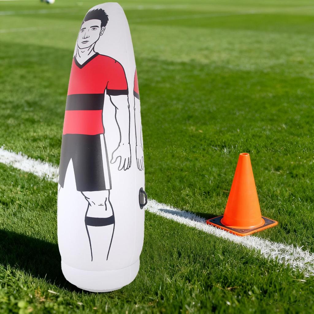 Inflatable Human-Shaped Training Dummy - Portable for Football & Boxing
