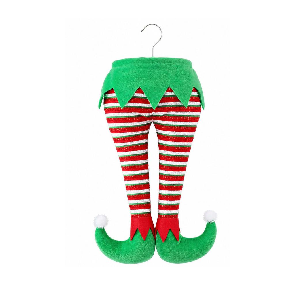 Christmas Ornament, Large 3D Feet Hanging Decoration for Christmas Tree, Pendant Accessory