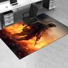 1pc Soldier,Battlefield,Firefight Office Carpet Soft Polyester Non Slip Machine Washable Indoor Carp