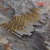 Titanium Coated HSS Drill Bit Set 50 Pieces - Multi-functional Power Tool Accessories for DIY and Home Projects, Bag Packed