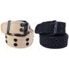 Breasted For Women Hollow Korean Waist Strap Double Grommet Hole Man Waistband Canvas Waist Belt