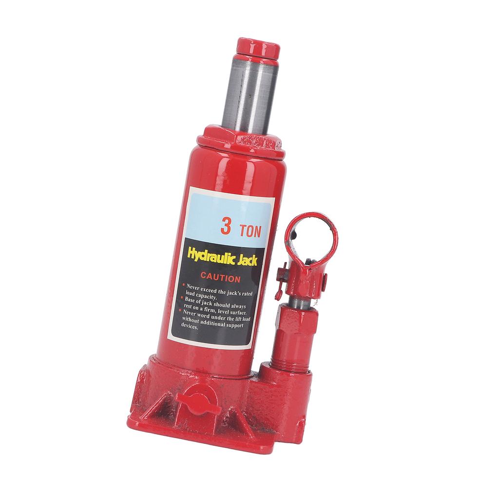 Hydraulic Jack Fluid 3 Ton Welded Vertical Bottle Jack for Car Truck with Pump Handle