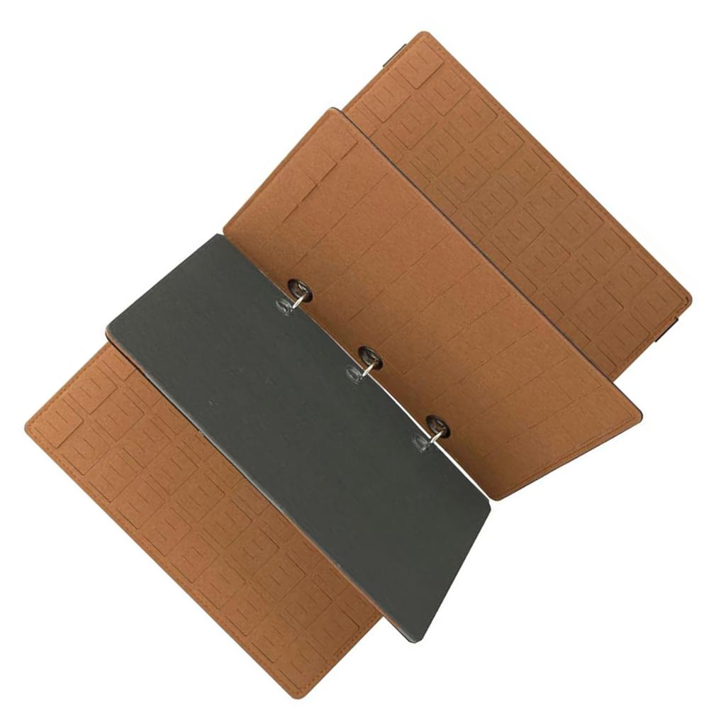 Wielowarstwowy filcowy uchwyt do ekspozycji odznak Wygodne rozwiązanie do przechowywania broszek Tekstura filcu do domu, szkoły, biura lub w podróży