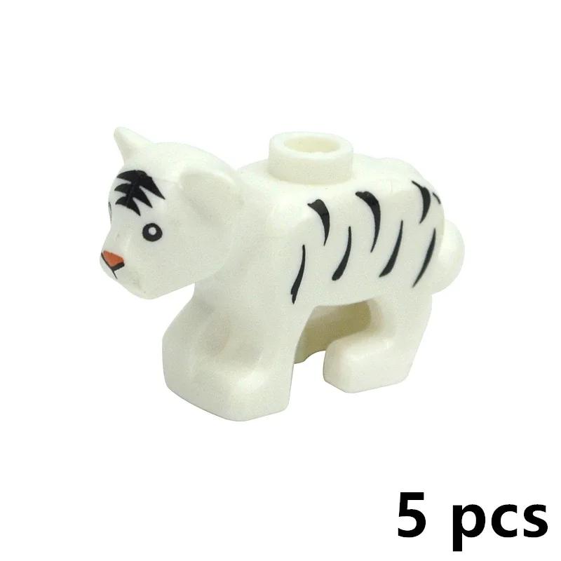 DIY Creative Model Cute Animal MOC Building Blocks Brick Little Pet Zoo Dog Duck Tortoise Penguin Cat Pig Bird Rabbit Toys