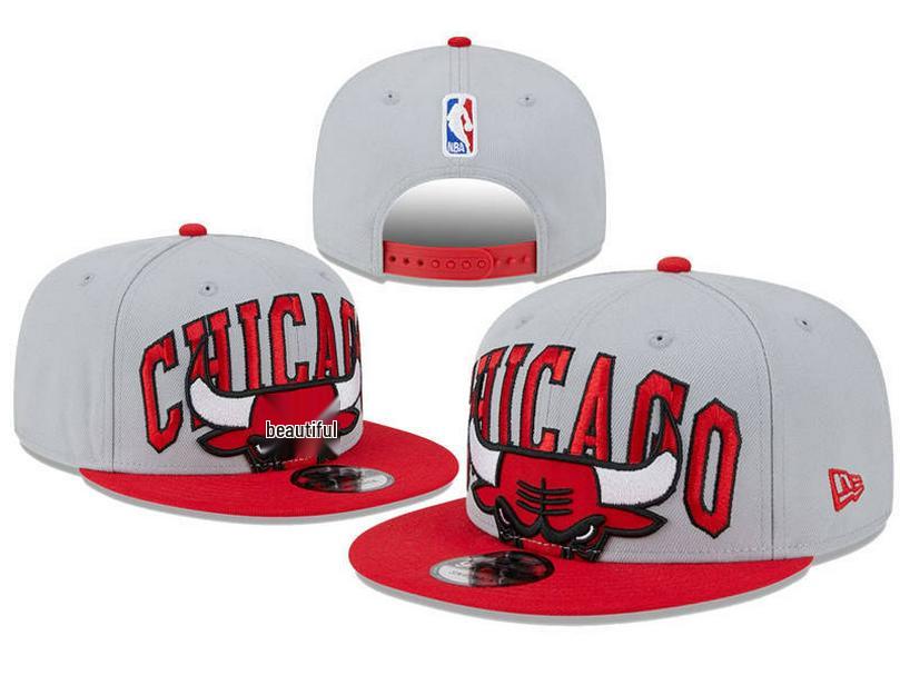 Chicago Bulls Cross Bull Embroidered Duckbill Cap, Unisex Korean Style Baseball Hat