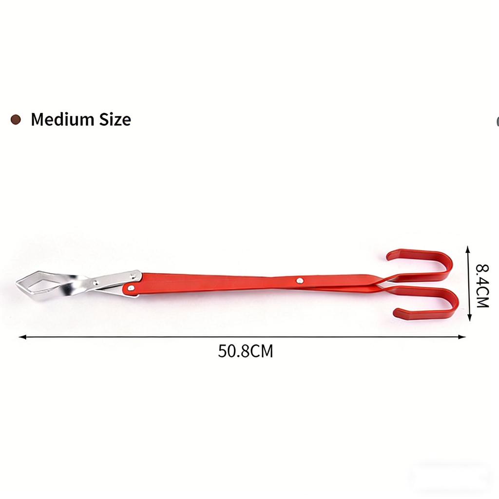 Outdoors Firewood Scissors Camping Charcoal Shears Lightweight 38.8/ 50.8/63.5cm  For Campfire Barbecue Fire Pits