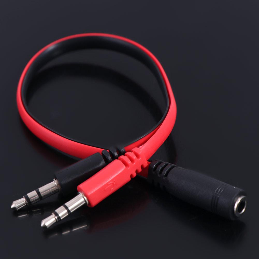 1 Male To 2 Female 3.5 Jack Audio Splitter Cable   for Headphone/Earphone/ Computer/