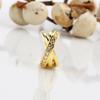 Sterling  Color Star Finger Ring Cubic Spacer Charm Fit Original Wrist Bracelet Necklaces Diy JewelryFashion Finger Ring