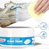 160g White Shoe Cleaning Cream | Waterless Stain Remover | All-in-One Shoe Care For Sneakers Canvas White Shoe Cleaner Cream