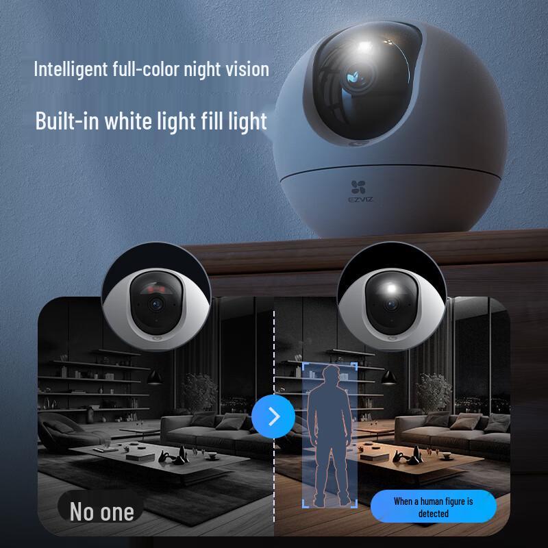 EZVIZ C6c 8MP 4G Cellular Indoor PT Camera (CN Version)