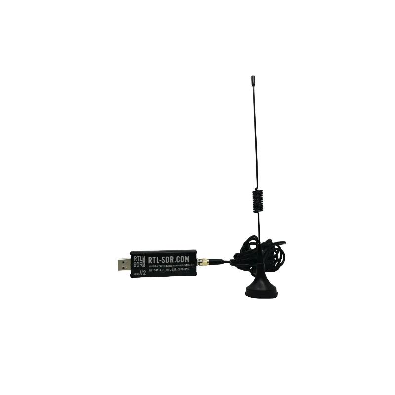 RTL-SDR V2 USB Software Defined Radio Receiver with FC0013 Tuner, 22-1100MHz Wideband, ADS-B/AIS Decoding, Compatible with SDR RTL-SDR V2