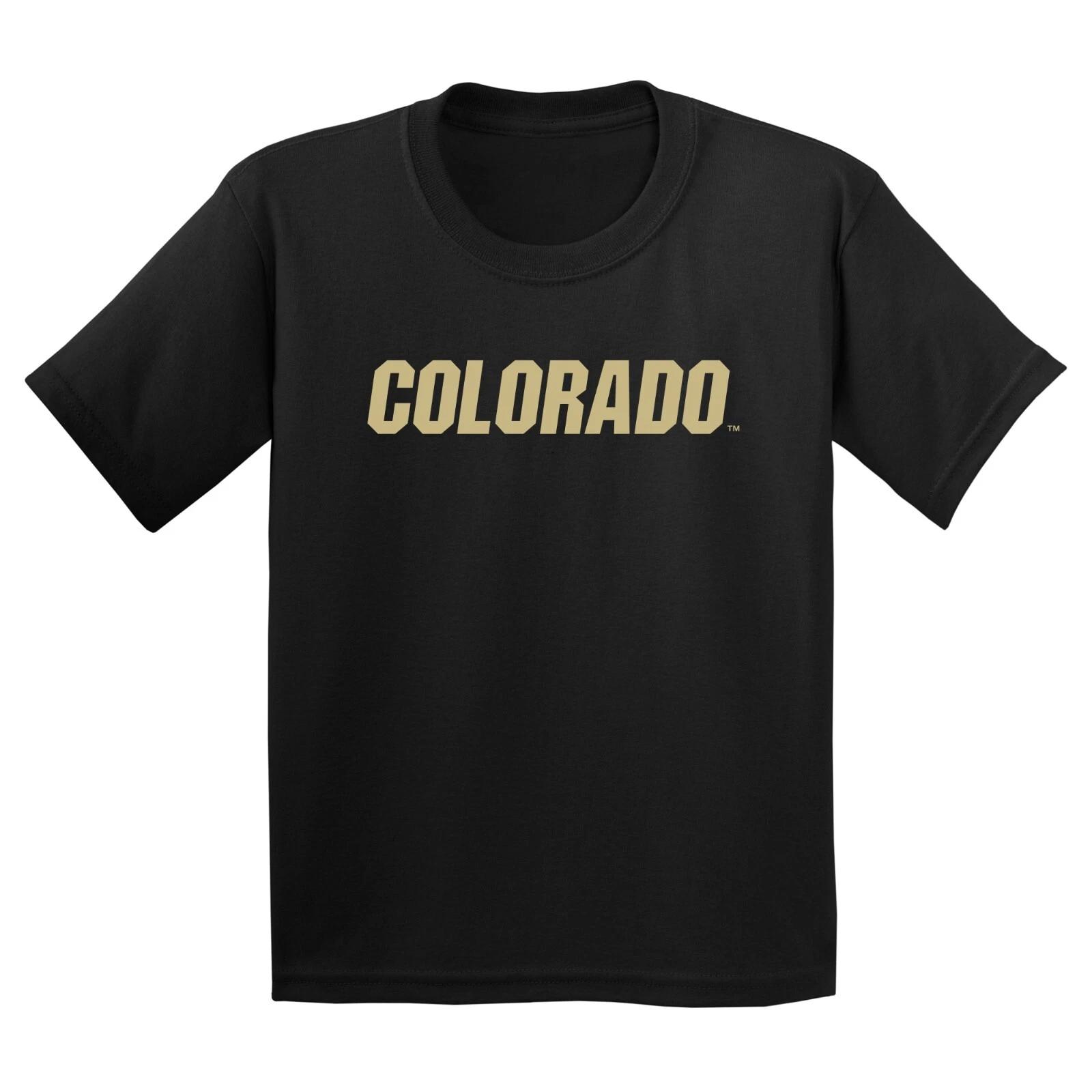Colorado Basic Block Youth T-Shirt - Black M