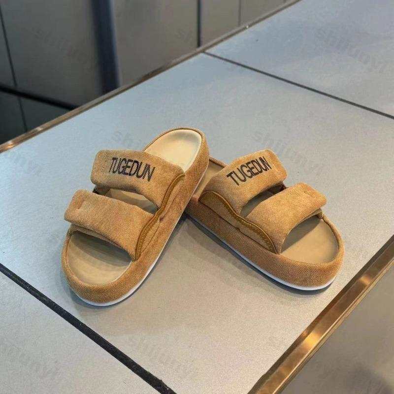 Fashion Men's Fashion Trend Casual Slippers Outdoor Beach Sports 2025 Summer Comfortable Thick Soled Height Increasing Open Toes Sandals