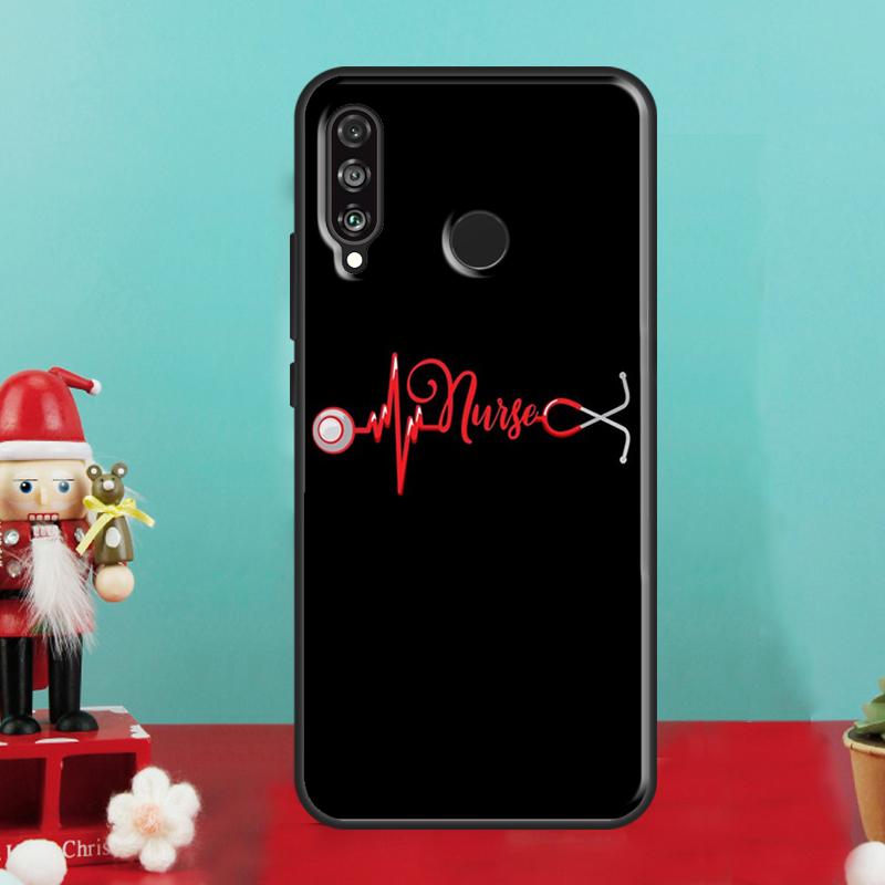 

Nurse Heartbeat For Huawei Nova 12i 12s 11i 5T Y90 Y70 Y60 Y61 Y91 Y72 9 10 SE P60 Pro P20 P30 P40 Lite Case Huawei Nova 9