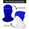 Cycling Thermal Windproof Full Face Cover Ski Mask 3 Hole Balaclavas Neck Warmer
