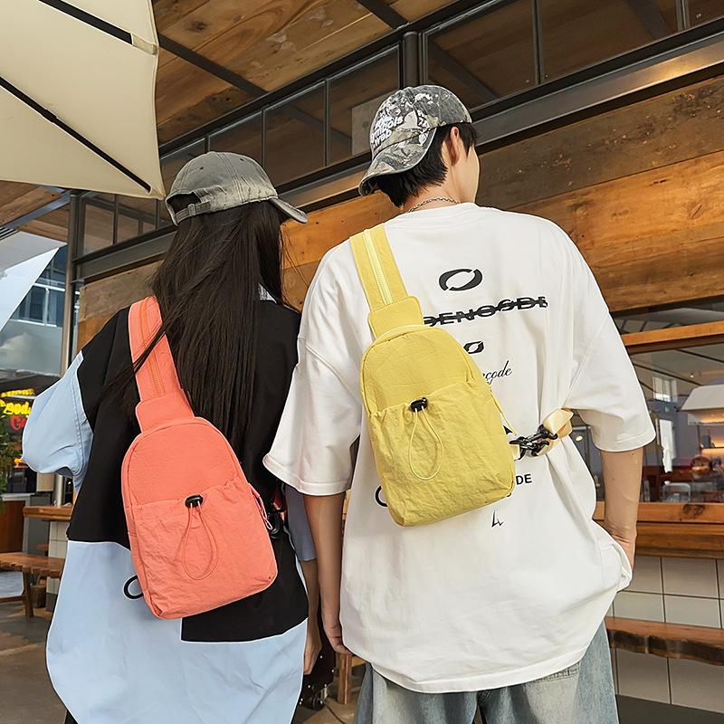 Japanese-style Lightweight Crossbody Bag, Versatile Casual Small Bag, Chest Bag, Mobile Phone Single-shoulder Bag