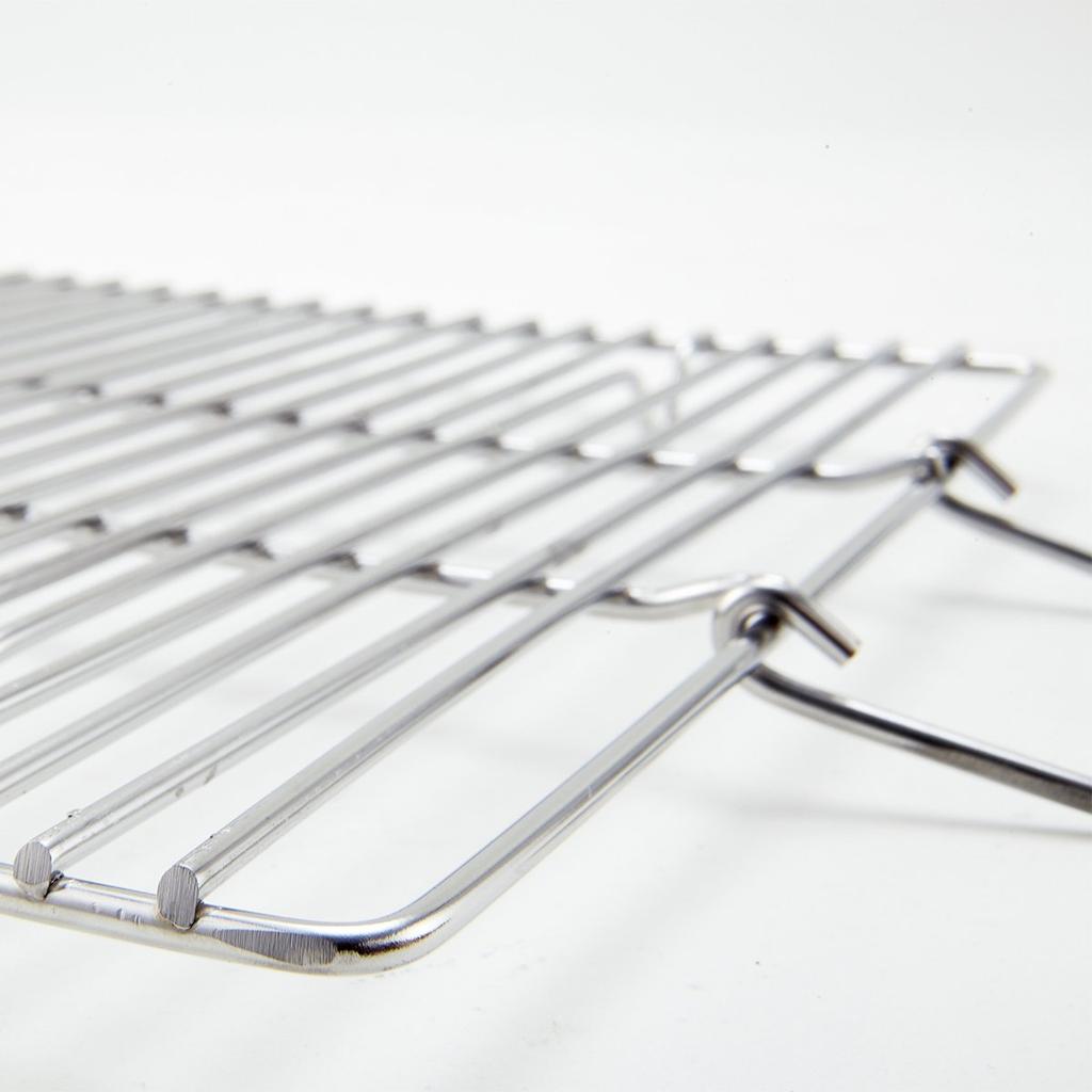 LOGOS Extra Thick Stainless Steel Grill Net XL 81063963 Camping Outdoor