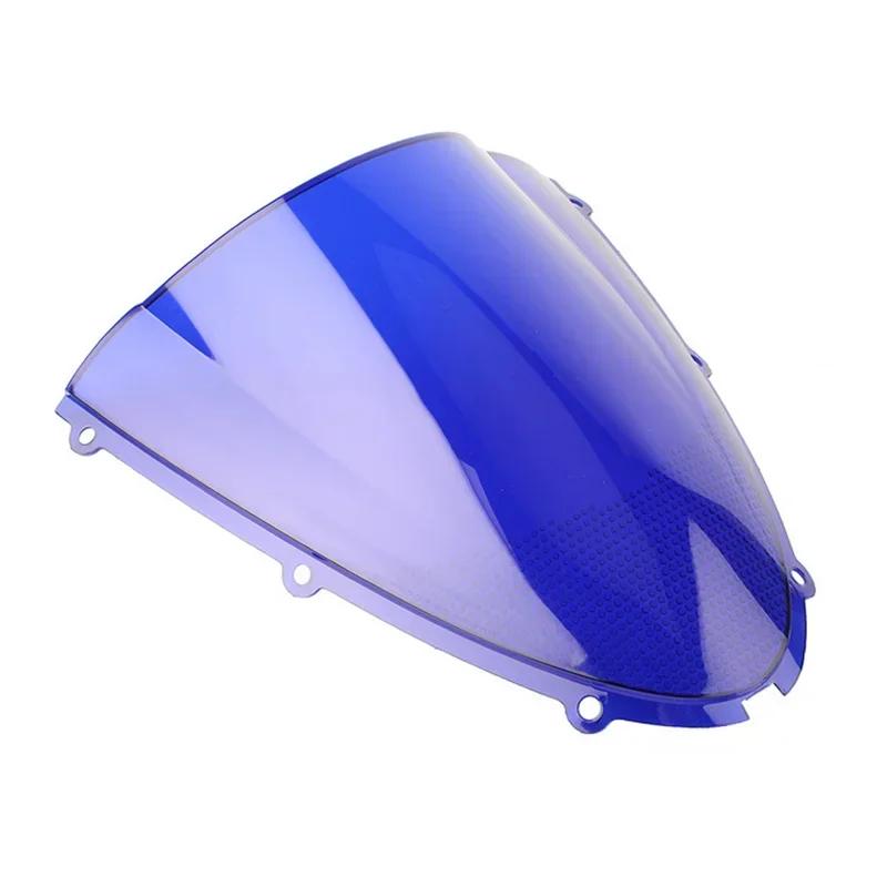 Motorcycle Wind Deflectors For Kawasaki Ninja ZX-6R 636 600 2005-2007 2008 Double Bubble Windshield Deflector Protector