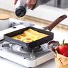 Japanese Omelette Pan Nonstick Tamagoyaki Egg Pan Cast Iron Square Small Kitchen Frying Pan Omelets Steak Camping Cooking Pan