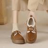 Small People Increase Height and Pile Women's Winter Thick-soled Warm Wool Cotton Shoes