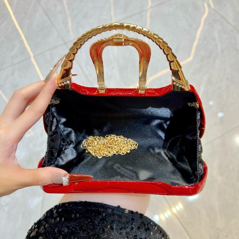 Handbag Evening Bag High-end Style Crossbody Bag Fashion and Simplicity Set of Single Shoulder Bags with Diamonds