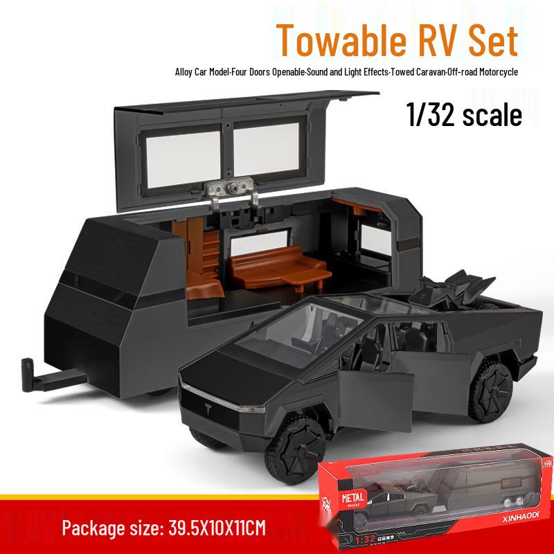 

1:Модель автомобиля RV New Hao Di в масштабе 32 - Сплавная имитационная игрушка