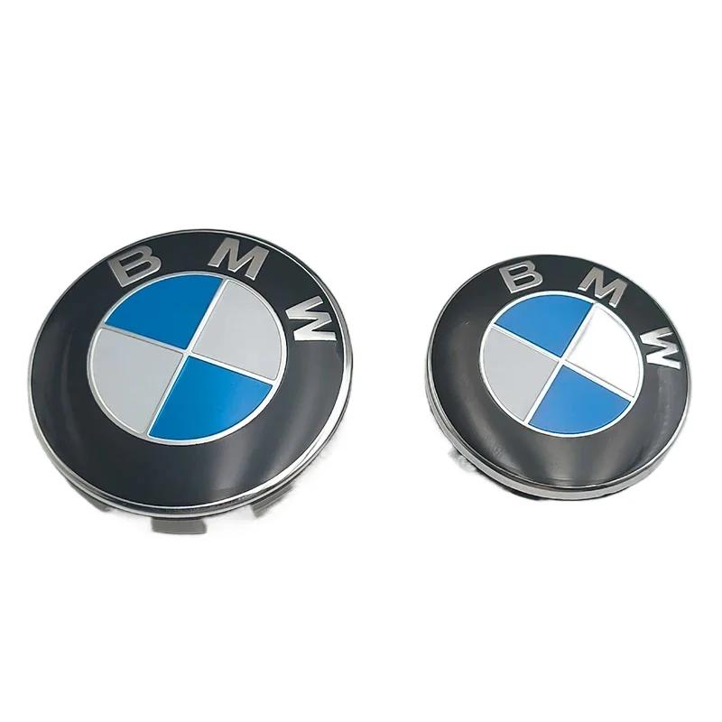 4Pcs 68/56mm Car Wheel Center Hub Cap Caps Emblem Logo For BMW X1 X3 X5 E90 E46 E60 F10 F30 F20 G20 E39 E92 G30 E87 E36 F11