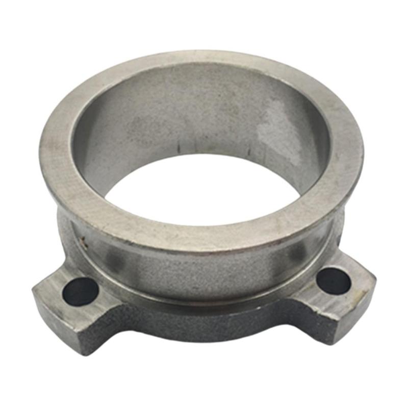 Stainless Steel 3 Inch V Band Adaptor Turbo Exhaust Flange Polished 4 Bolt to V Band Converter for Performance Cars