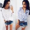 Premium Quality Fashion Dame Chemise Casual T-shirt For Effortless Summer Style