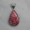 Flashy Ruby Ornamental Thulite 925 Sterling Silver Pendant Jewelry, Artisan Designer Handmade Pendant