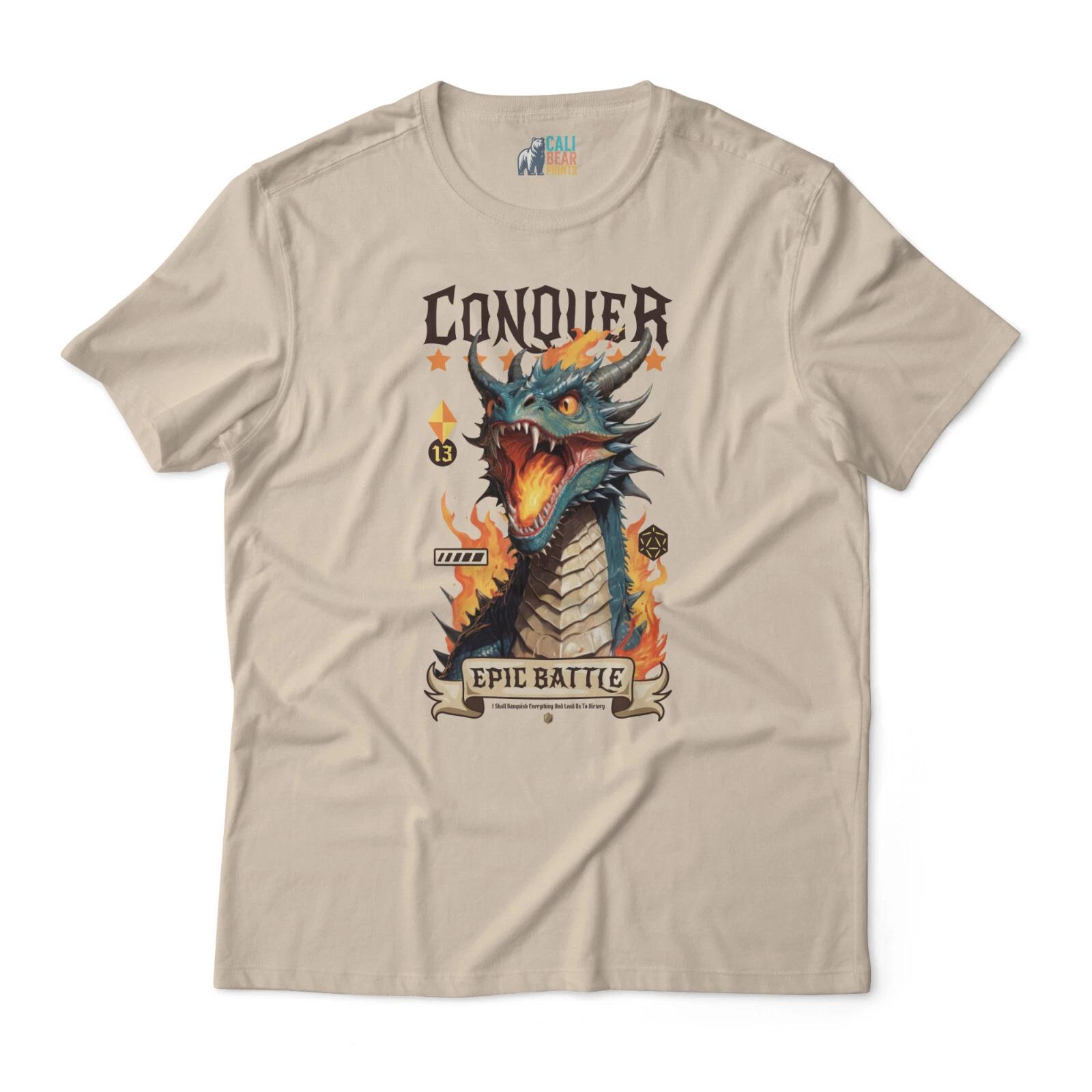 

Dragon - Conquer Epic Battle - Graphic Tee S