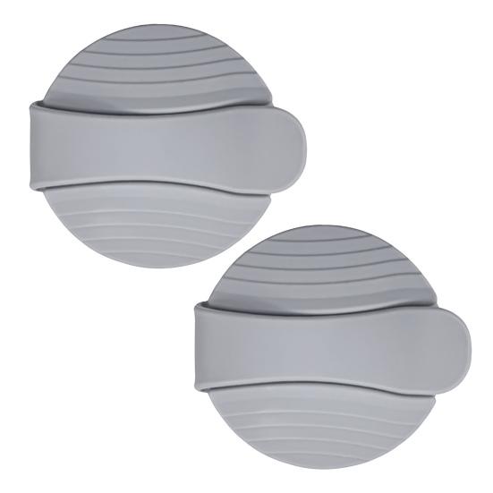 1/2Pcs Silicone Bottle Cap Easy Snap-On Design Easy to Clean Salad Flask