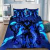 Anime Solo Leveling Duvet Cover Pillowcase Bedding Set Adult Boy Girl Bedroom Decoration Children Gift Single Double Large Size