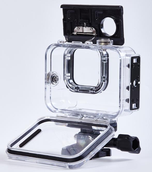 Waterproof Case for GoPro Hero 9/10/11, 60M/197FT Dive Housing Underwater Protective Cover, Replacement Diving Shell for GoPro 9 10 11 Accessories