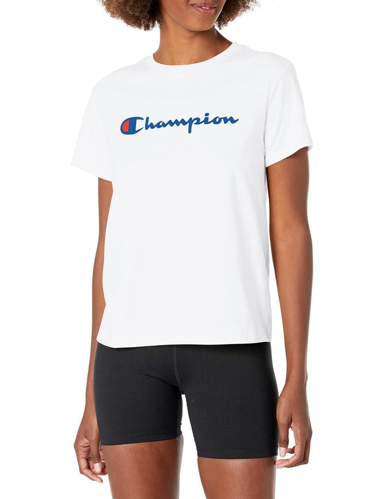Champion Classic Large Women's TEE, White,