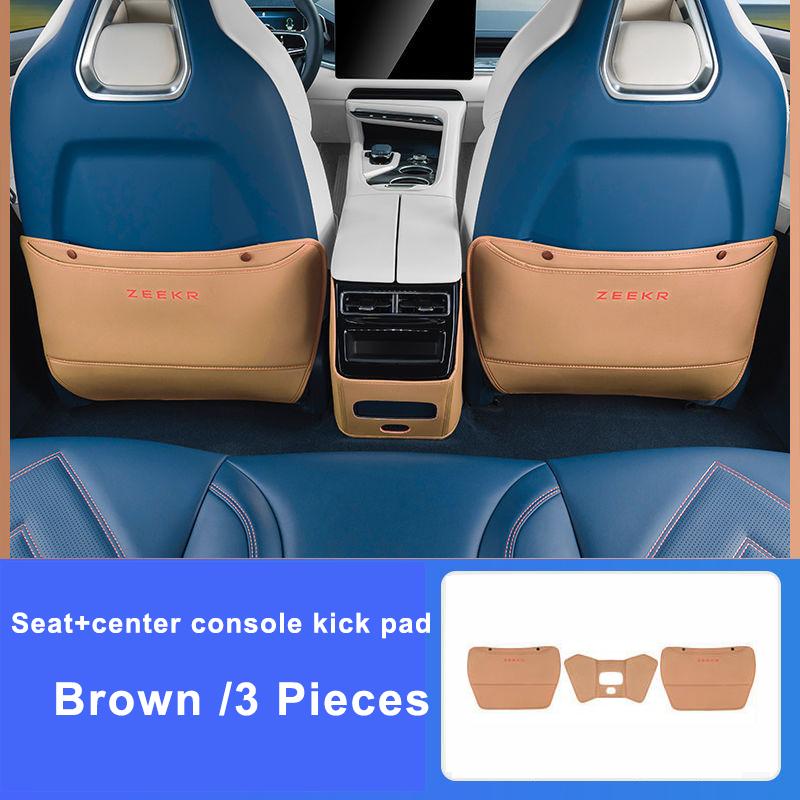 

Car Seat Back Pad Anti-Kick Armrest Box Protector Cushion Cover for Zeekr 001 Anti-Dirty Mat Auto Interior Accessories Pad