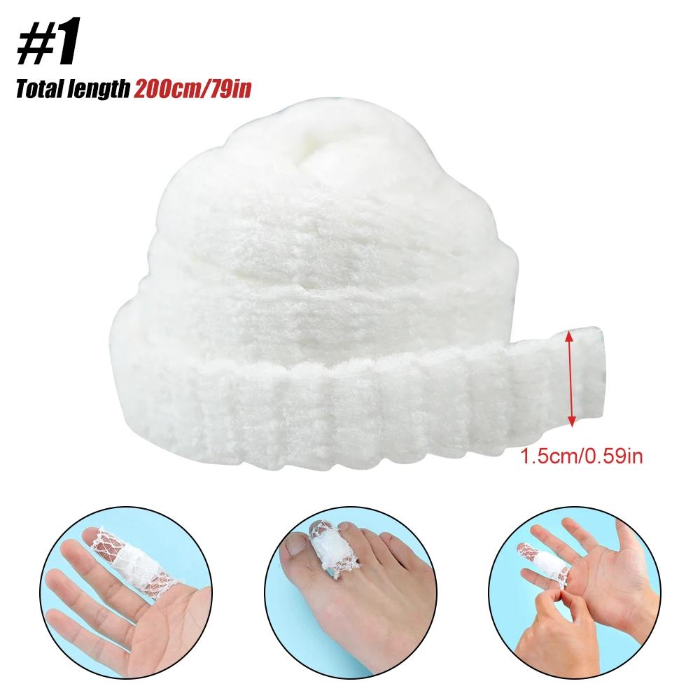

1 Roll Elastic Net Wound Dressing Net Tubular Bandage Mesh Tubing Tubular Gauze Fix Breathable Bandage Retainer Perfect For Adults Wrist